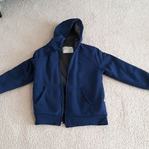 Cozy navy blue jacket